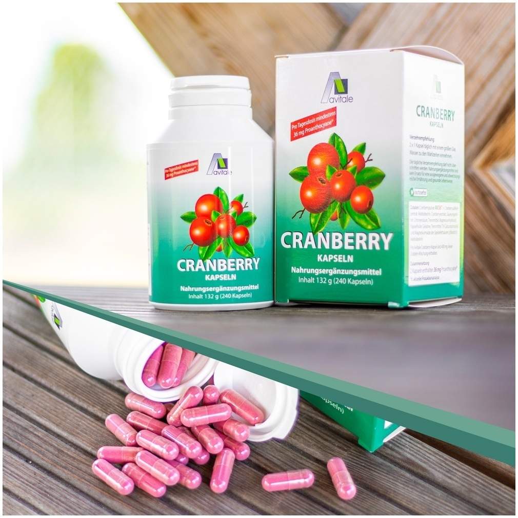 Cranberry Kapseln 400 mg 240 Stück