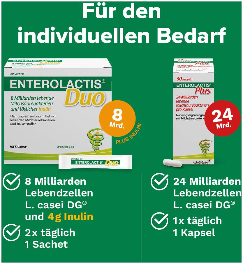Enterolactis Duo Pulver Sachets 10 X 5 G