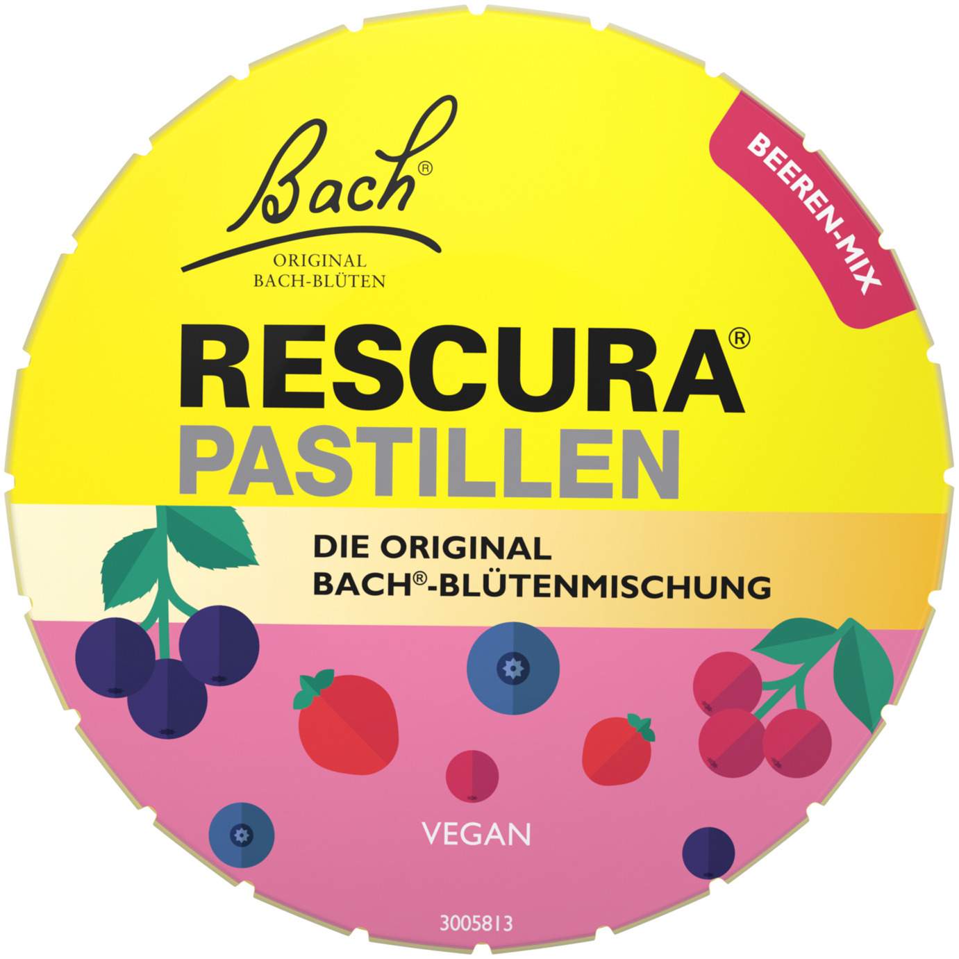 Bach Original Rescura Beeren-Mix 50 g Pastillen