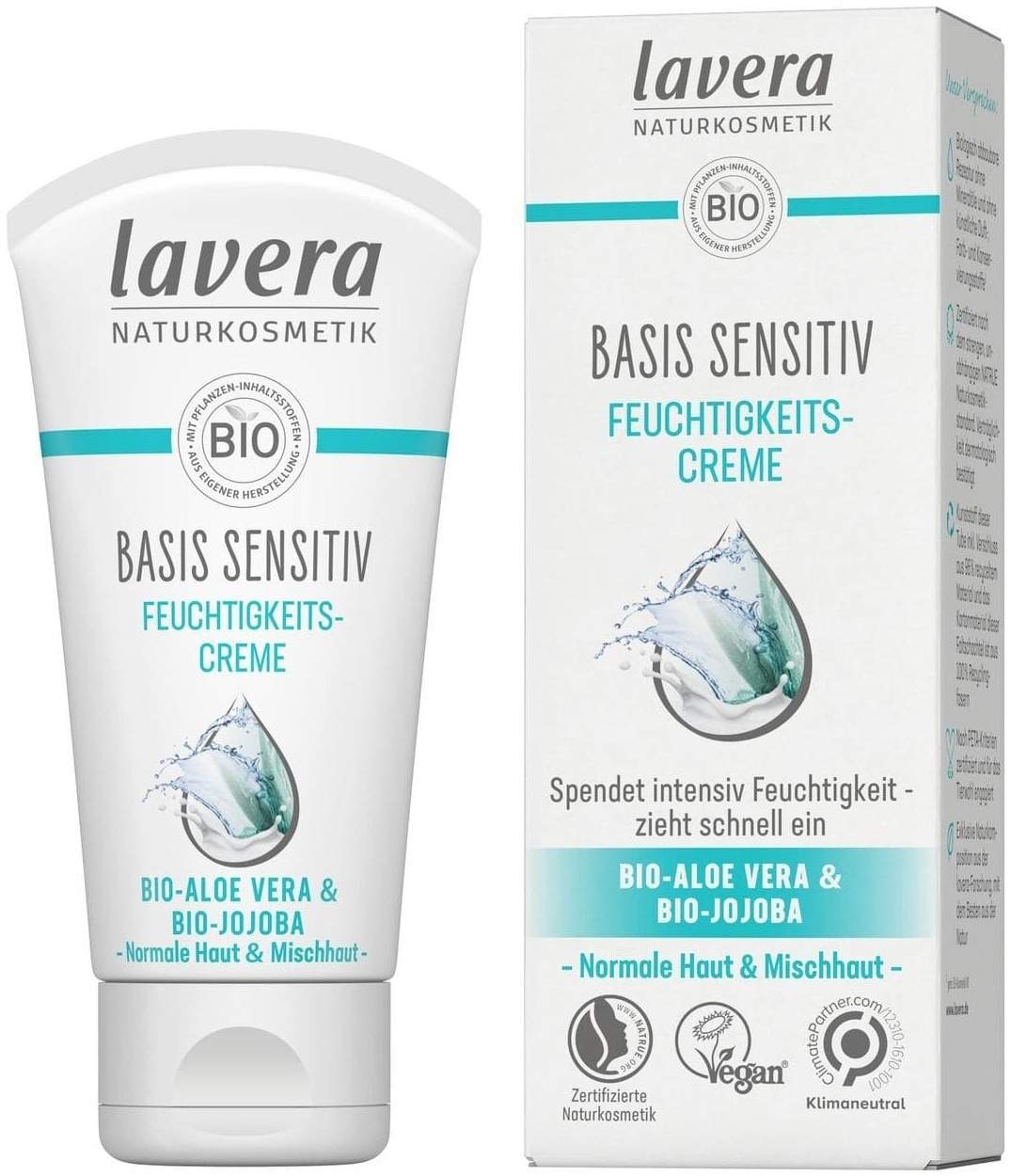 Lavera Basis Sensitiv Feuchtigkeitscreme 50 ml