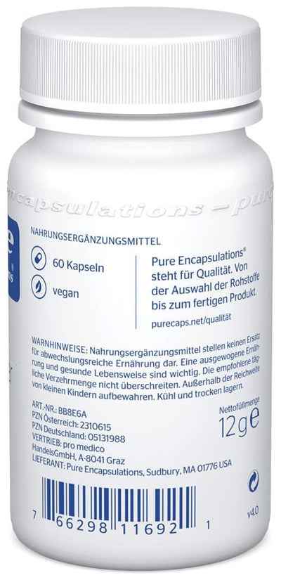Pure Encapsulations Heidelbeer Extrakt 80 mg 60 Kapseln