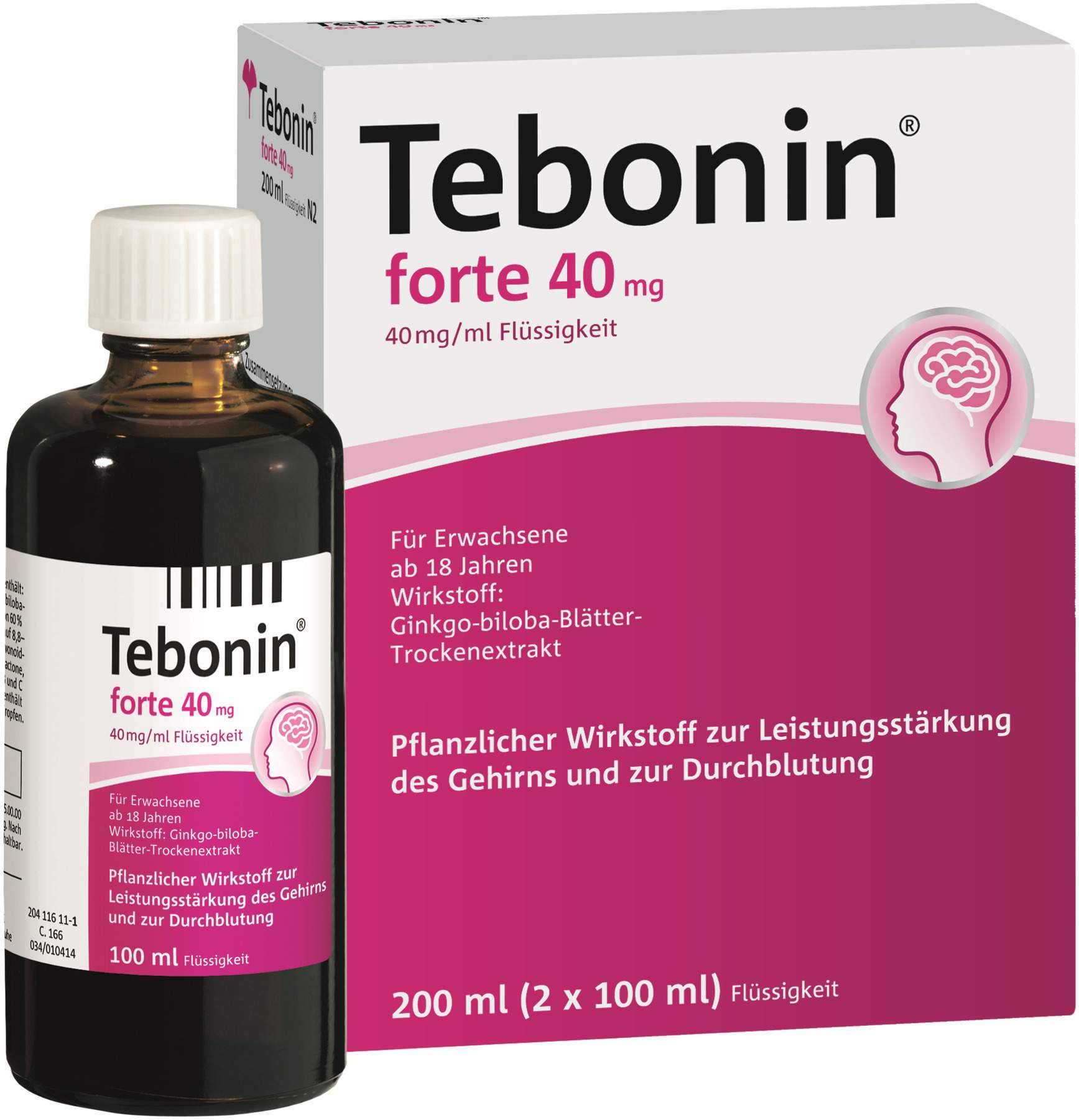 Tebonin Forte 40 mg 2 x 100 ml