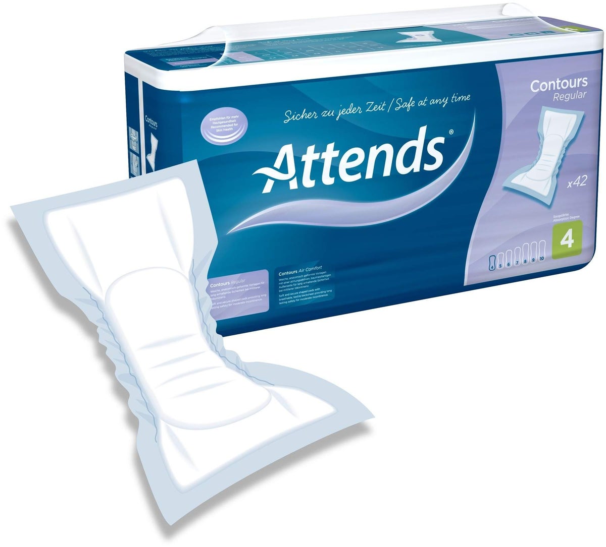 Attends Contours Regular 4 Vorlagen