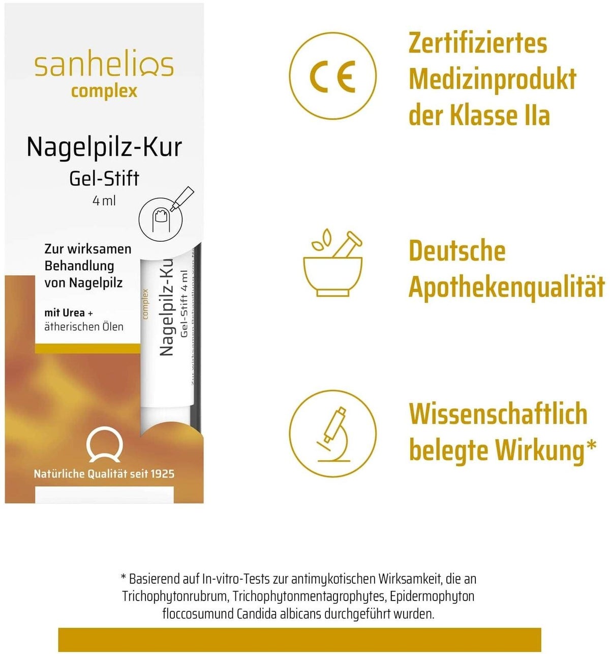 Sanhelios Nagelpilz-Kur Gel-Stift 4 ml