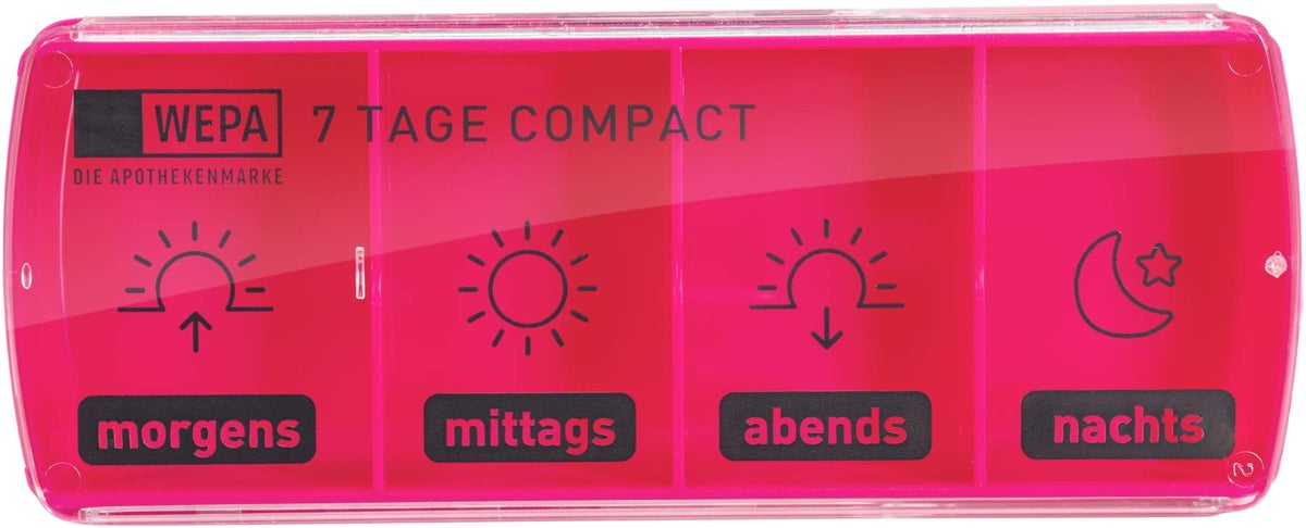 WEPA 7 Tage Compact Wochenmagazin weiß-pink