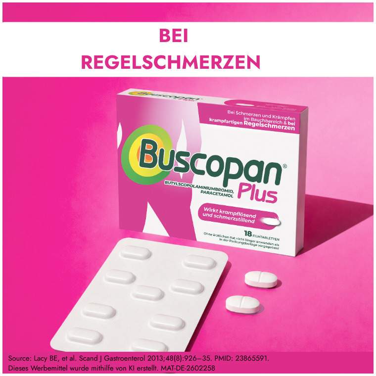 Buscopan Plus 18 Filmtabletten