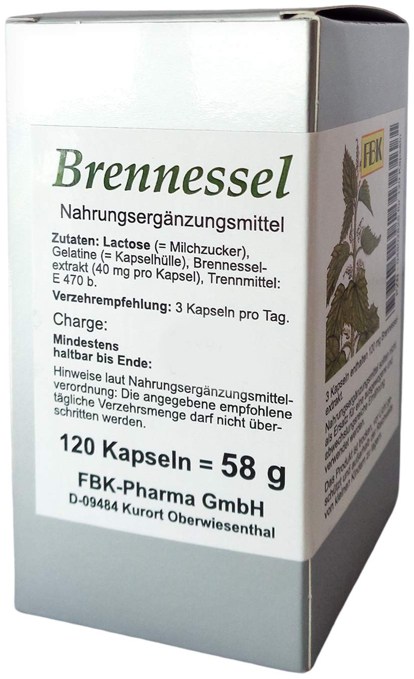 Brennessel 120 Kapseln