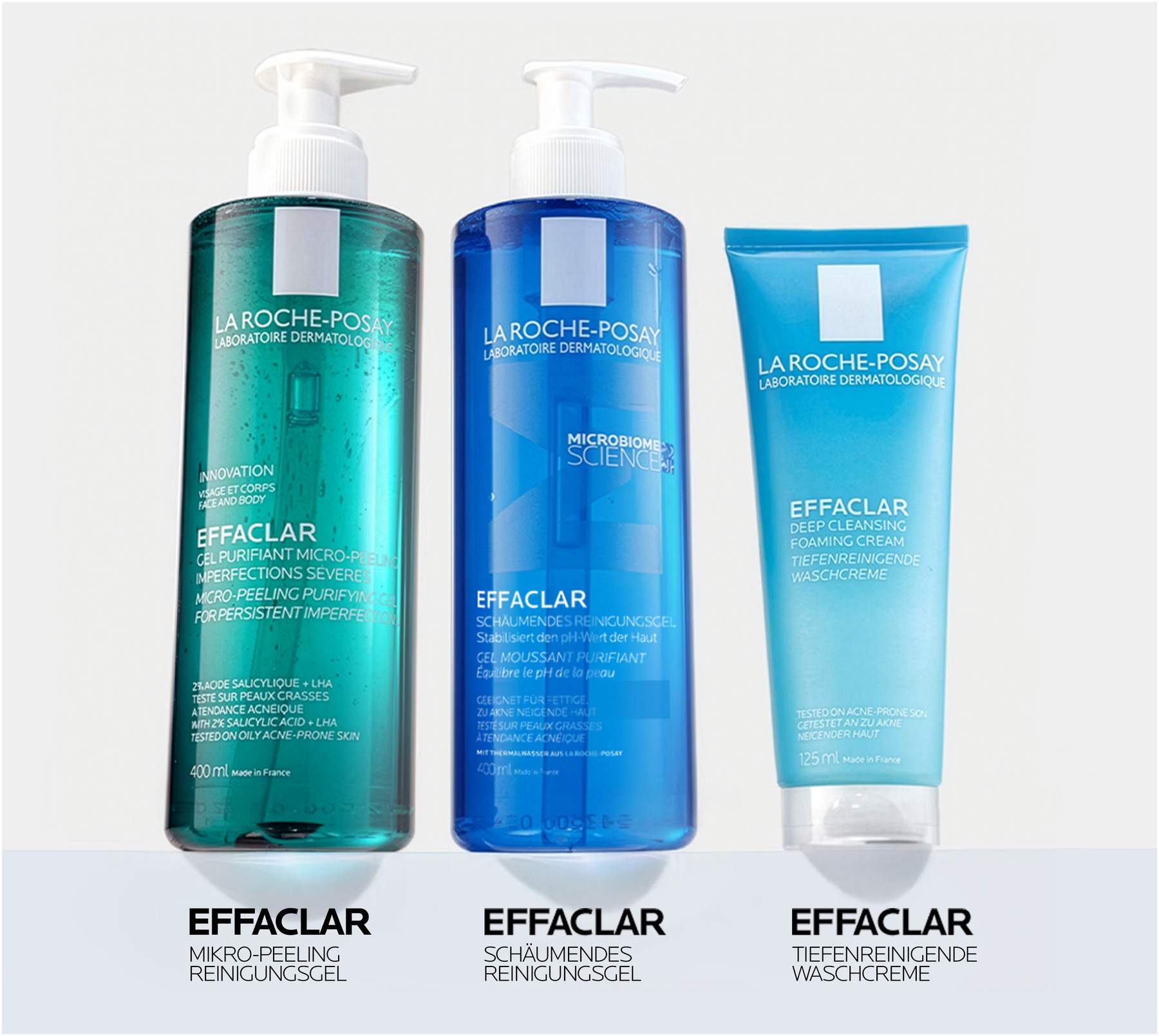 La Roche Posay Effaclar Schäumendes Reinigungsgel 400 ml