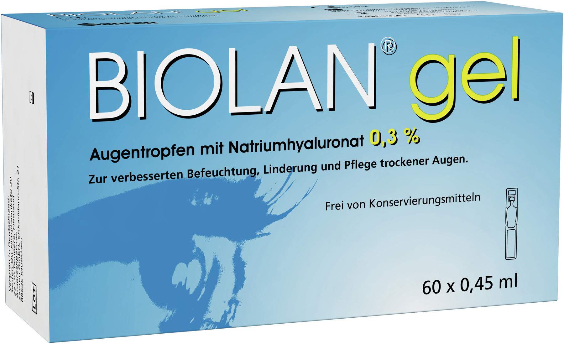 Biolan Gel Augentropfen 6 0x 0.45 ml Augentropfen