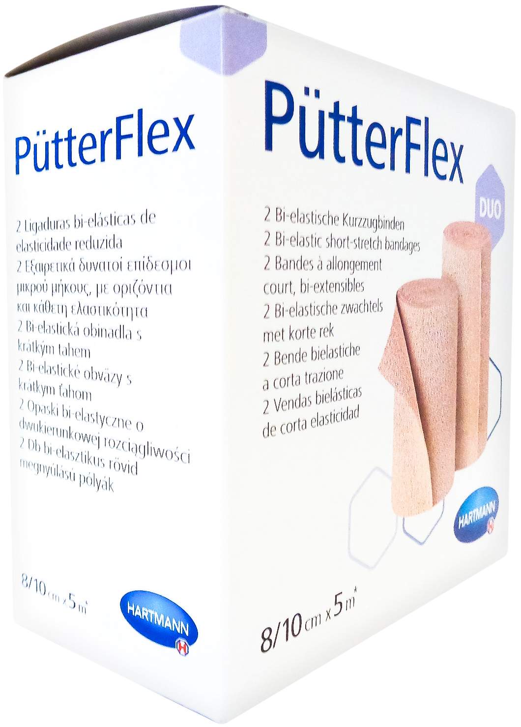 Pütter Flex Duo Binde 8cm 10cmx5m