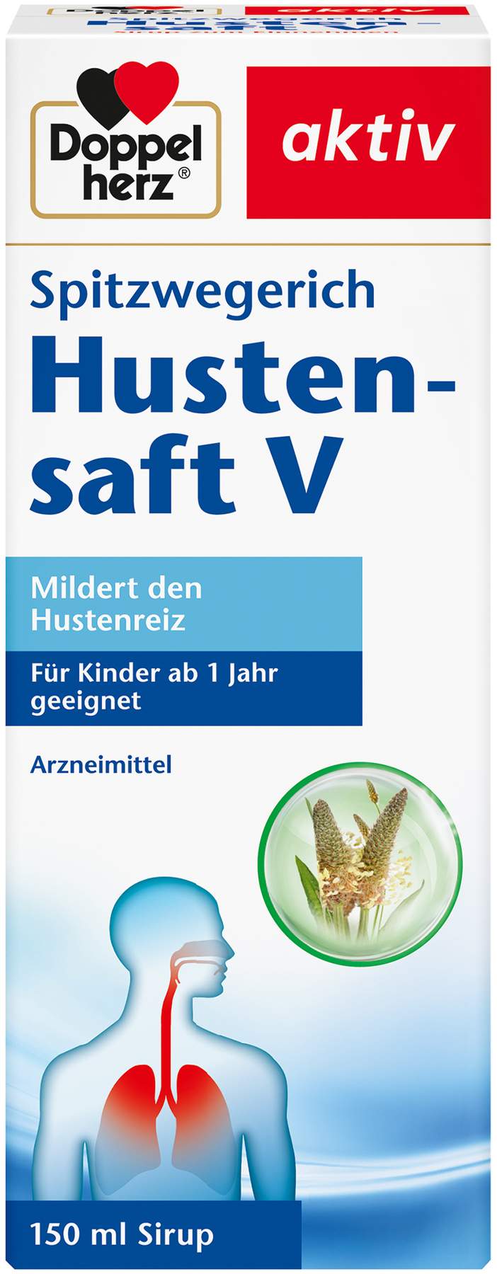 Doppelherz Aktiv Spitzwegerich Hustensaft V