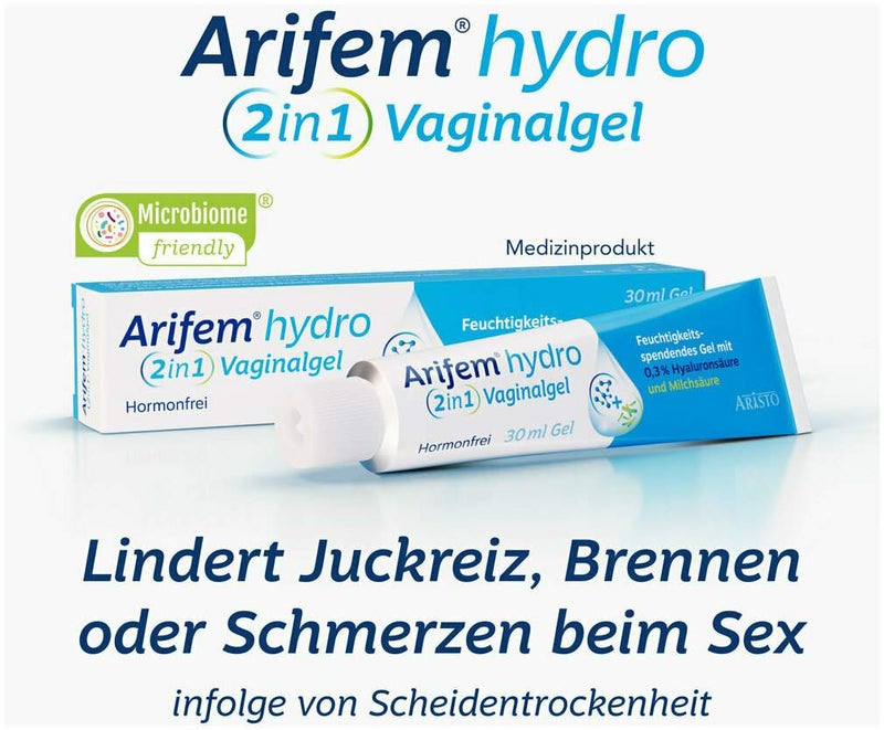 Arifem Hydro 2in1 Vaginalgel 30 ml