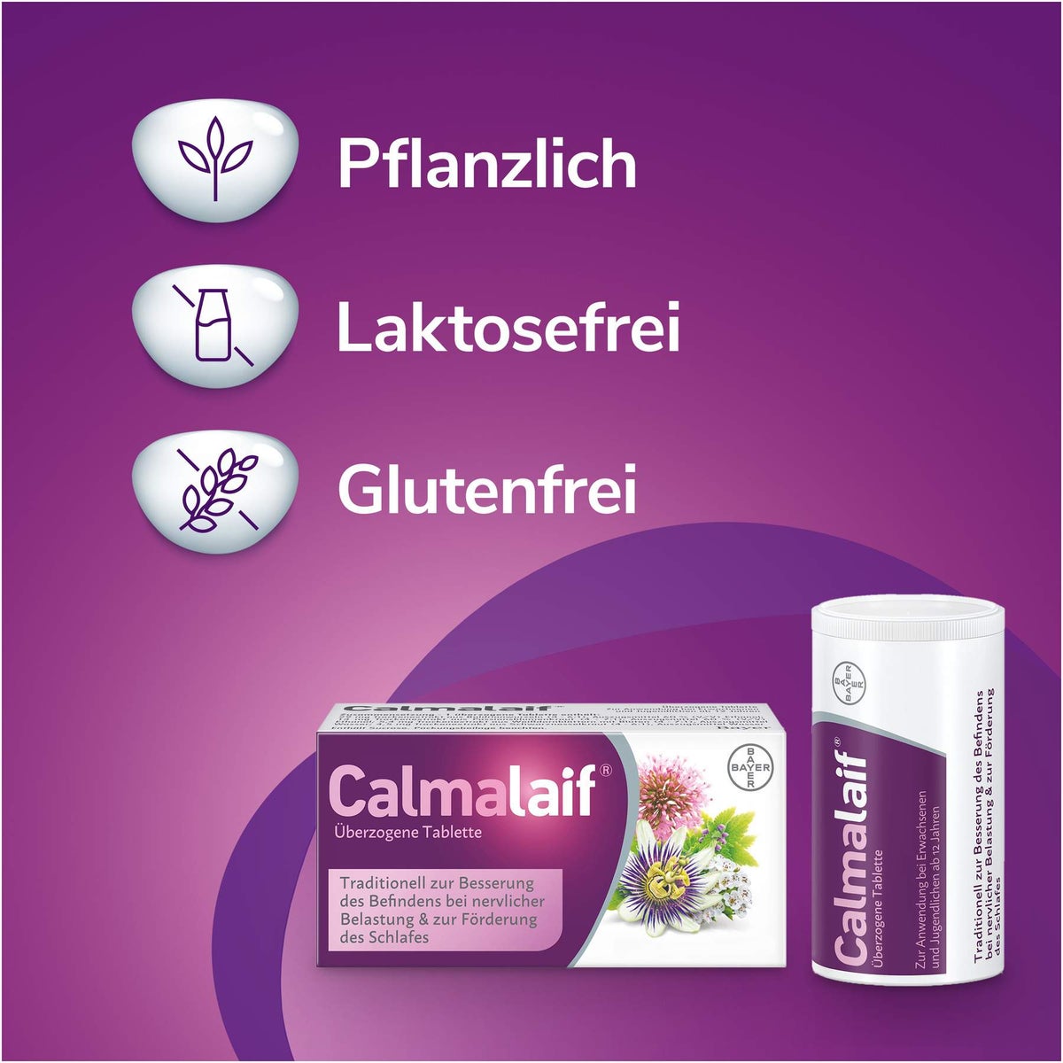Calmalaif überzogene Tabletten 40 Stück