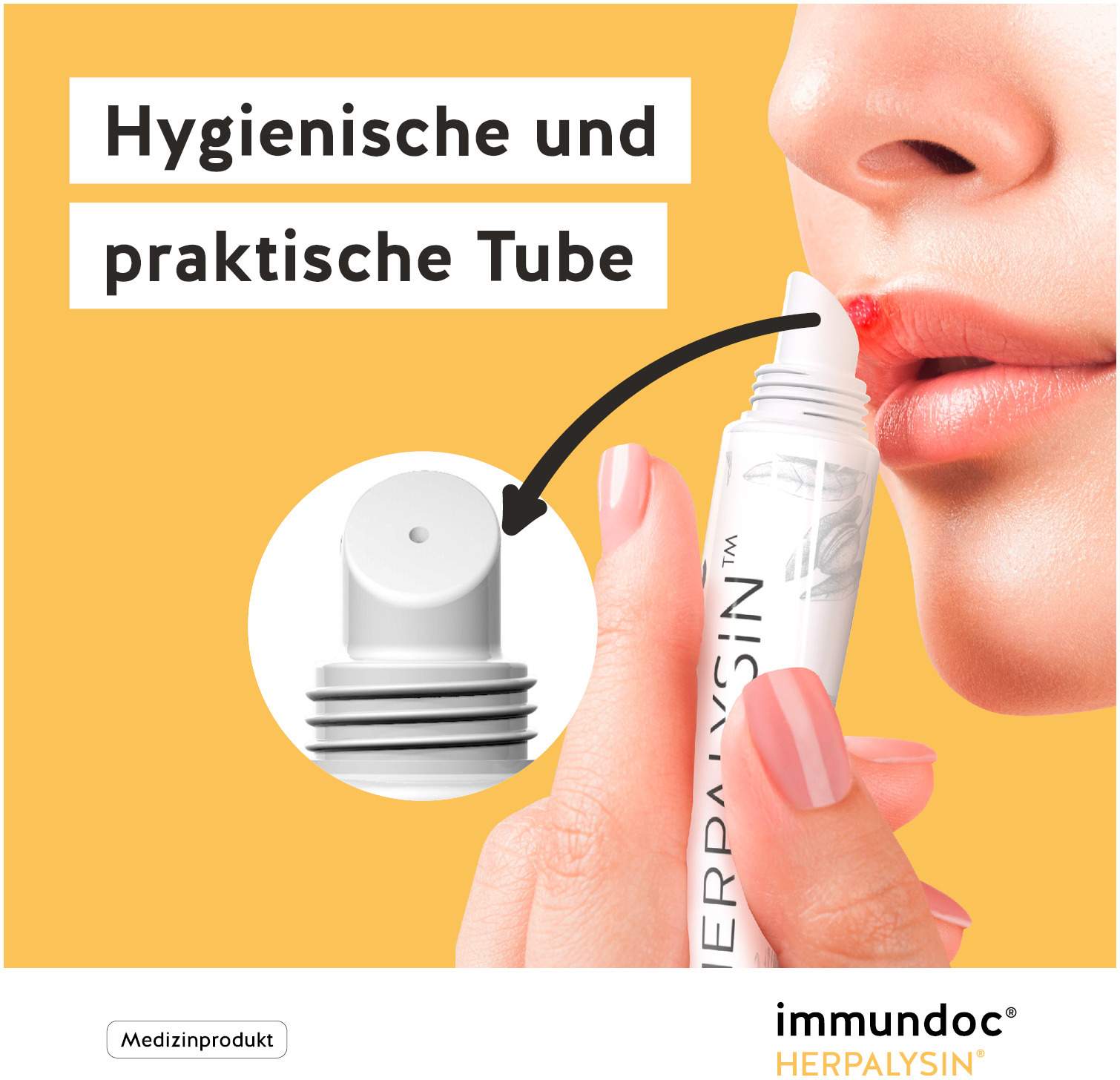 Immundoc Herpalysin Lippenherpes-Creme 7 ml