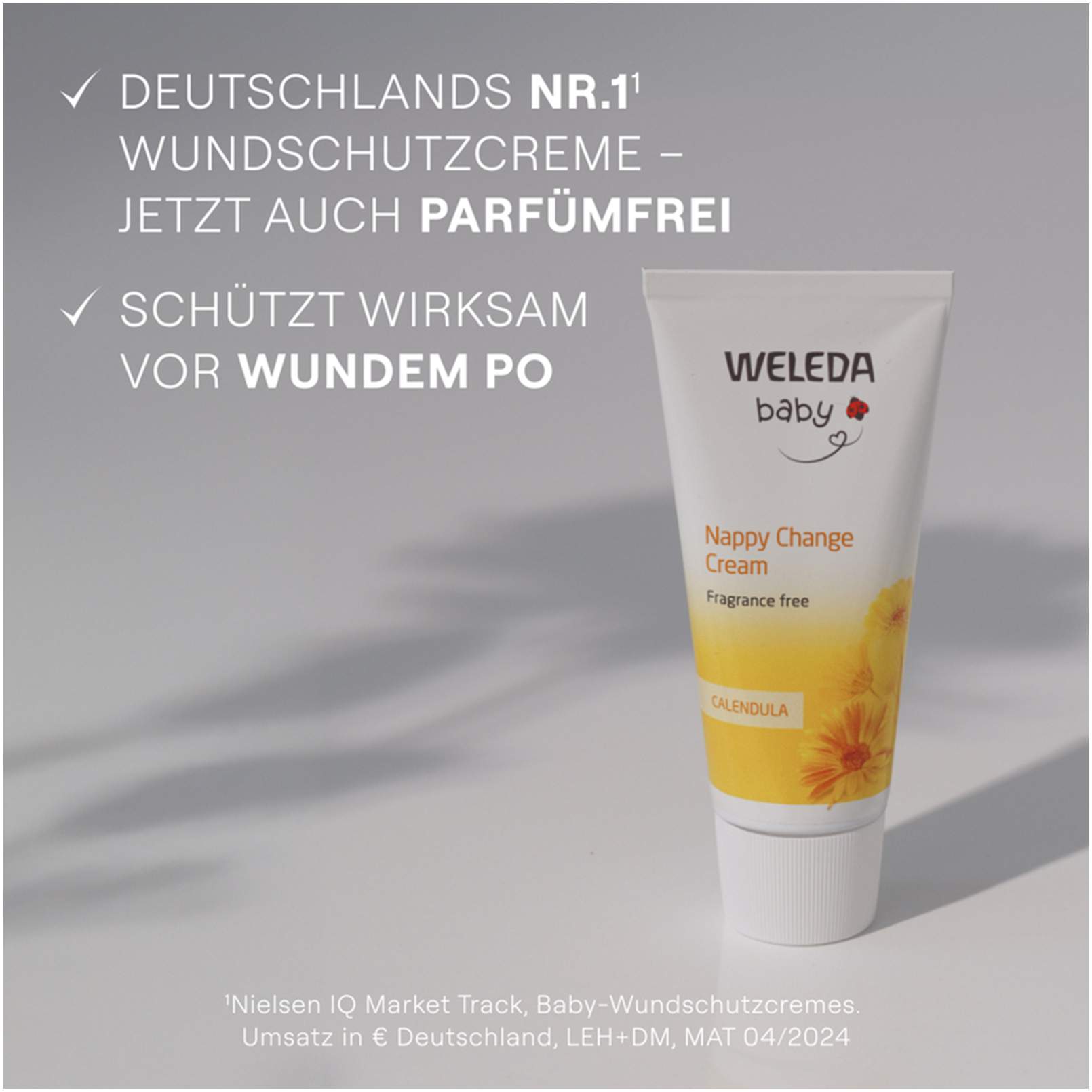 Weleda Wundschutzcreme Parfümfrei Calendula 10 ml