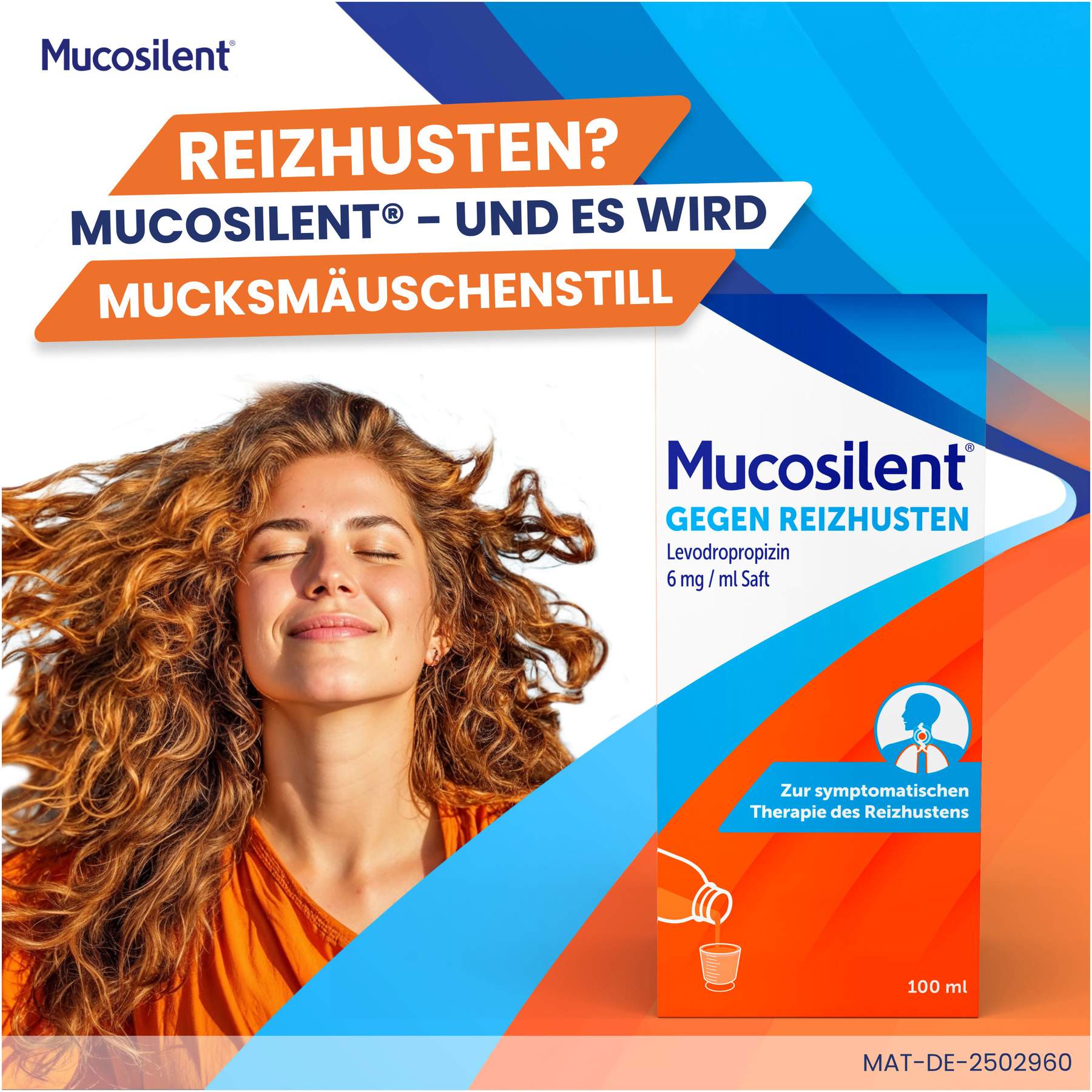 Mucosilent gegen Reizhusten 100 ml
