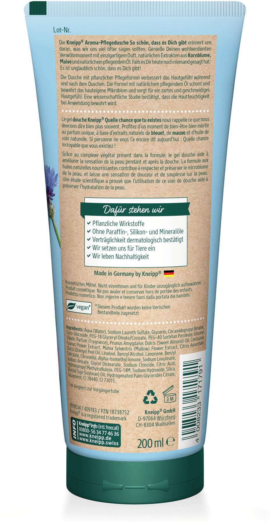 Kneipp Aroma-Pflegedusche So schön, dass es Dich gibt 200 ml