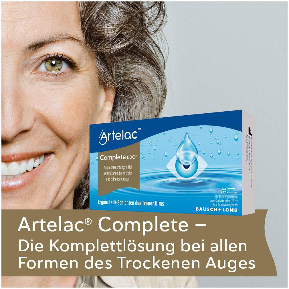 Artelac Complete EDO Augentropfen 10 x 0,5 ml