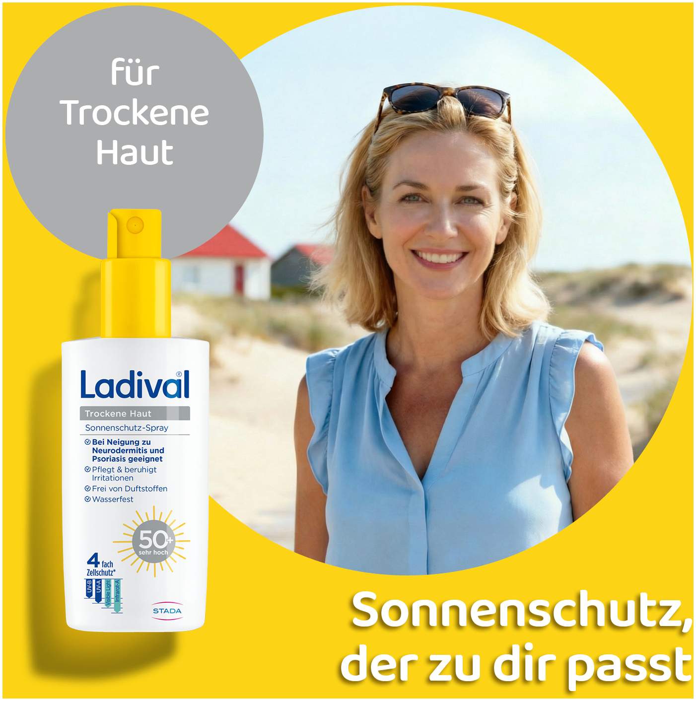 Ladival trockene Haut Sonnenschutz LSF 50+ 150 ml