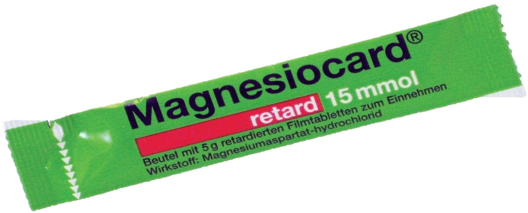 Magnesiocard Retard 15 Mmol Beutel Mit Retardierten...