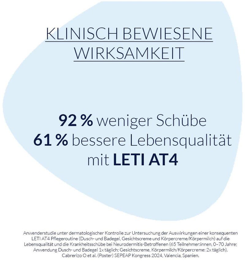 Leti At4 Dusch- und Badegel 250 ml