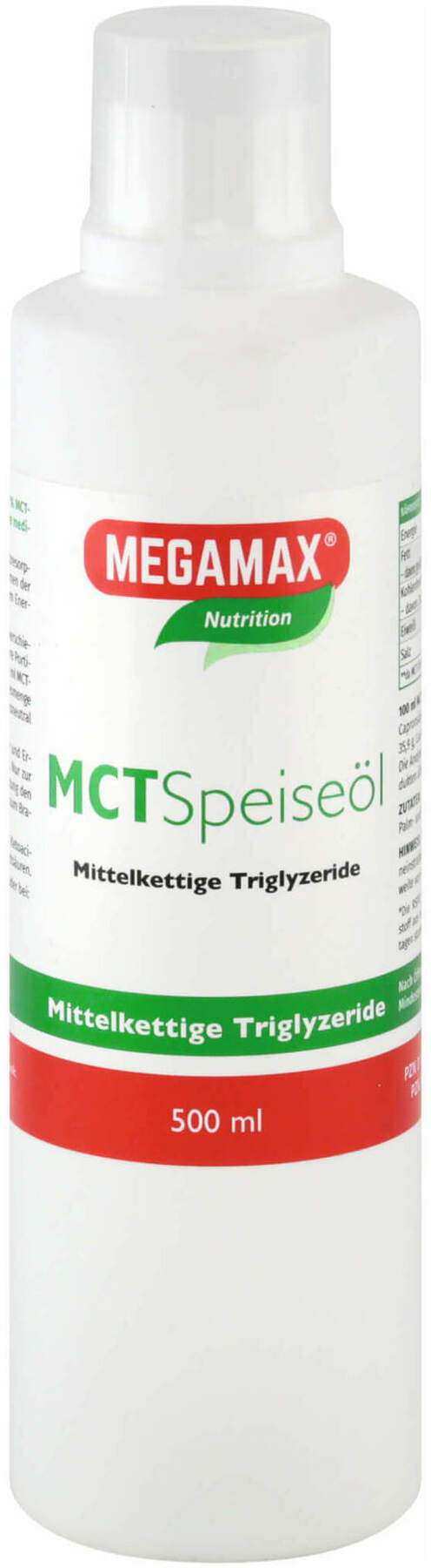Mct 100 % Rein Megamax Öl 500 ml