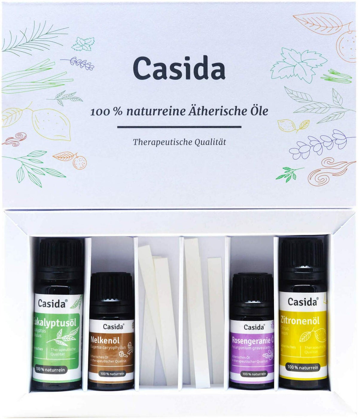 Riechtraining Set Mit Ätherischen Ölen 30ml