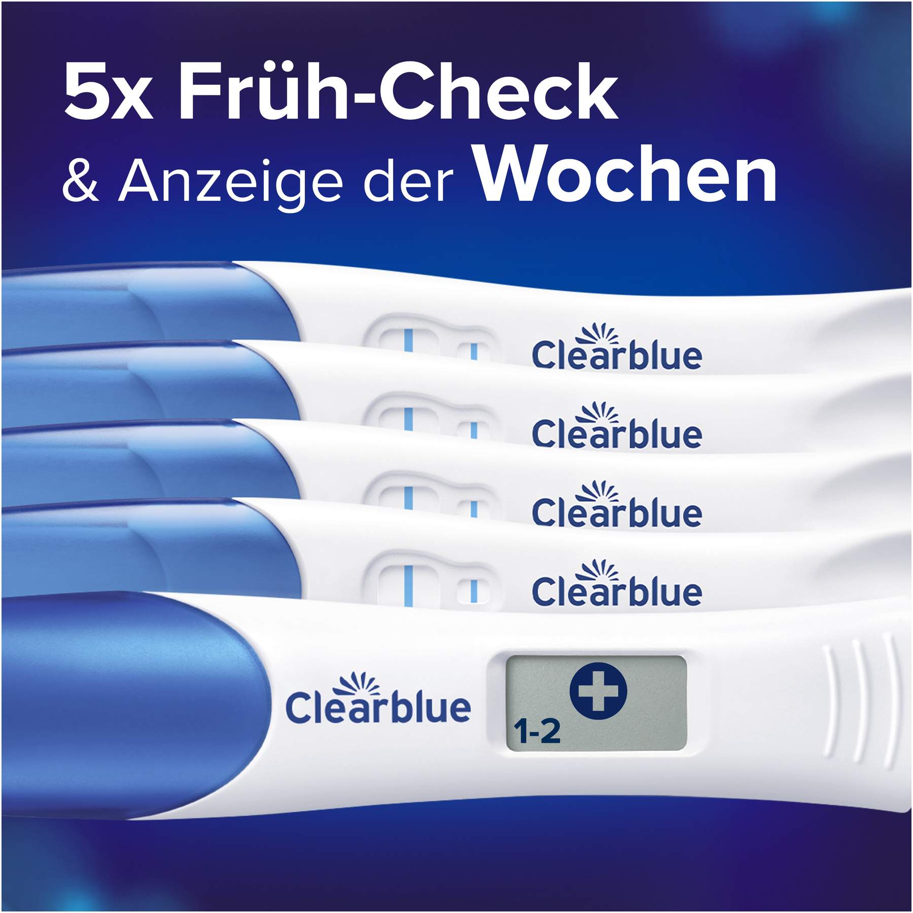 Clearblue Schwangerschaftstest Multicheck 4+1 Urin