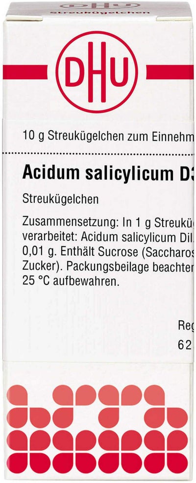 Dhu Acidum Salicylicum D30 Globuli 10 G