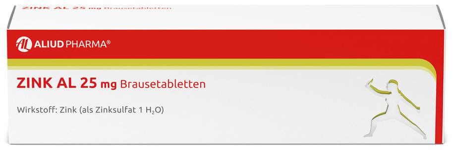 Zink Al 25 mg Brausetabletten 40 Brausetabletten