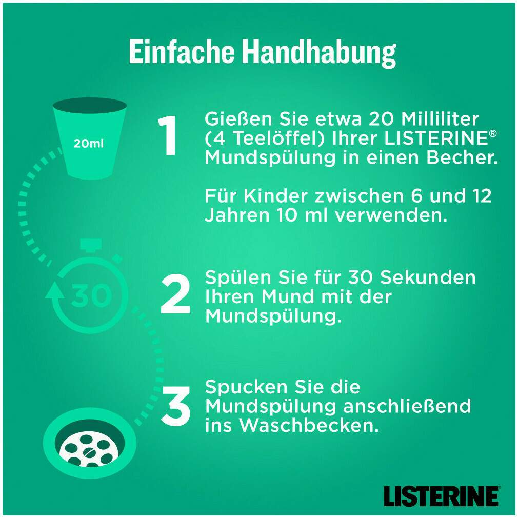 Listerine Clean & Fresh Mundspülung 500 ml