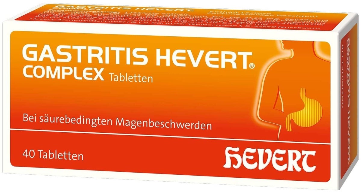 Gastritis Hevert Complex 40 Tabletten