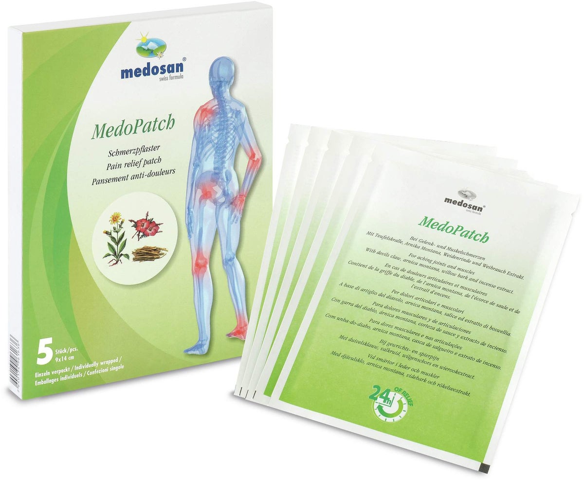 MedoPatch 24 H Schmerzpflaster für Rücken und Schulter