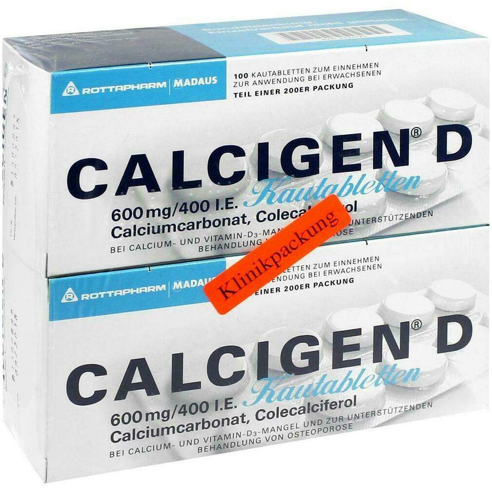 Calcigen D 200 Kautabletten