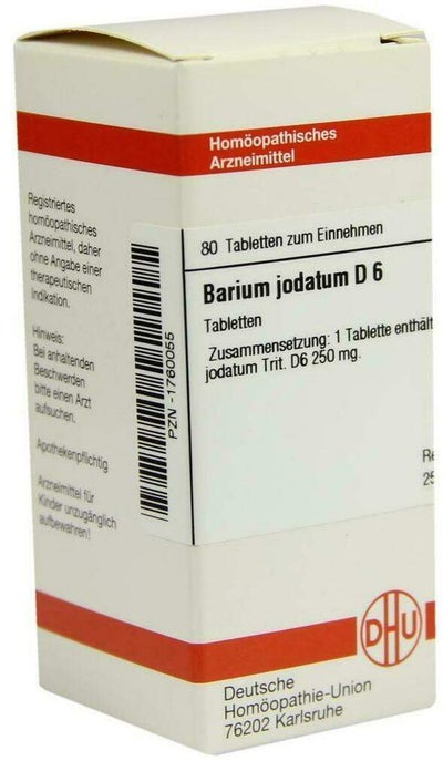 Dhu Barium Jodatum D6 Tabletten