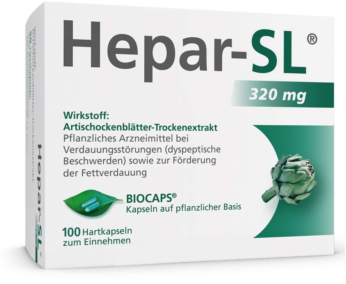 Hepar SL 320 mg 100 Hartkapseln