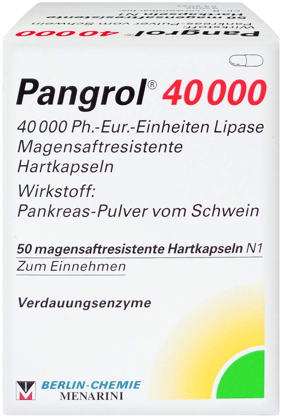 Pangrol 40000 Magensaftresistente Kapseln