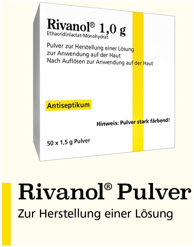 Rivanol 1,0 G Pulver 10 Stück