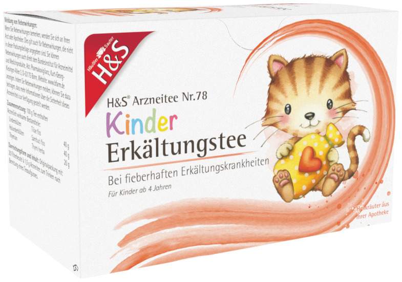 H&S Kinder Erkältungstee Filterbeutel