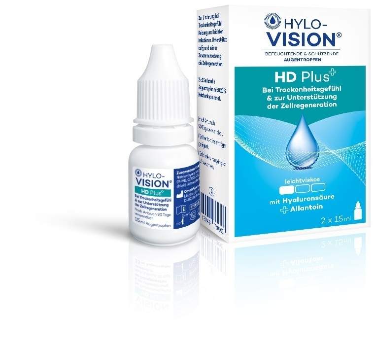 Hylo Vision HD Plus Augentropfen 2 x 15 ml