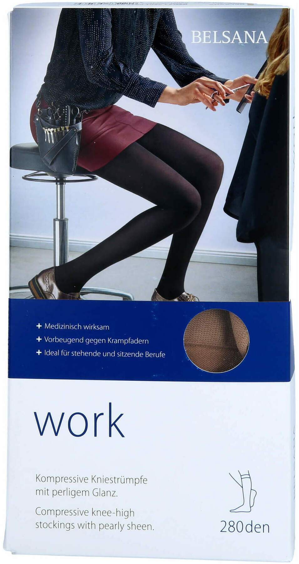 Belsana Work At S Make-Up Mit Spitze 2 Stück