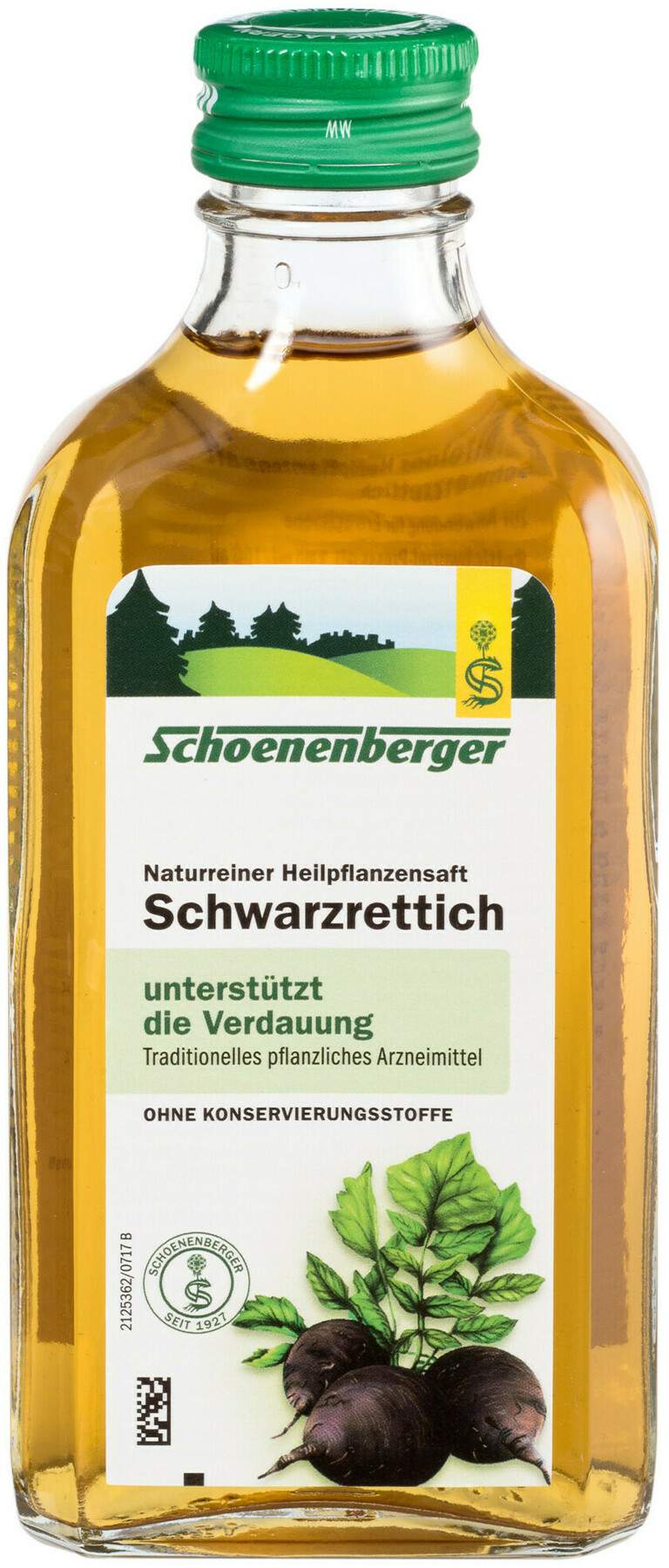 Schwarzrettich Saft Schönenberger 200 ml Saft
