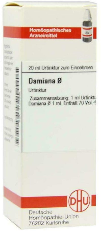 Dhu Damiana Urtinktur 20 ml Dilution