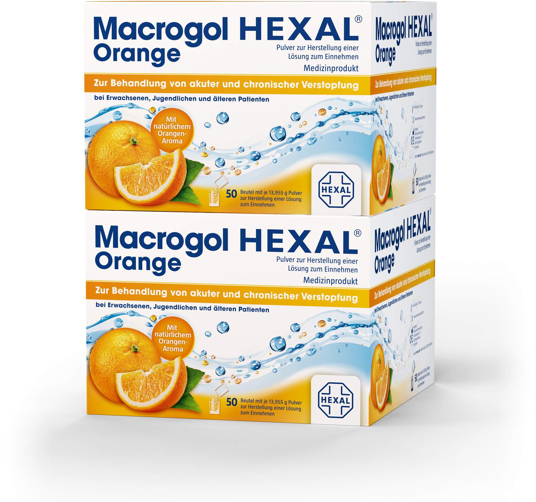 Macrogol Hexal Orange 100 Beutel