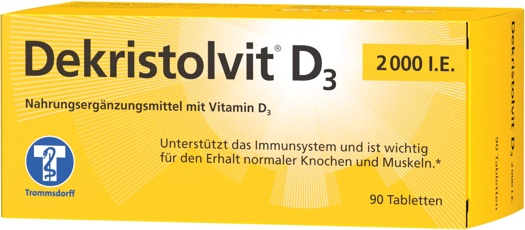 Dekristolvit D3 2.000 I.E. 90 Tabletten