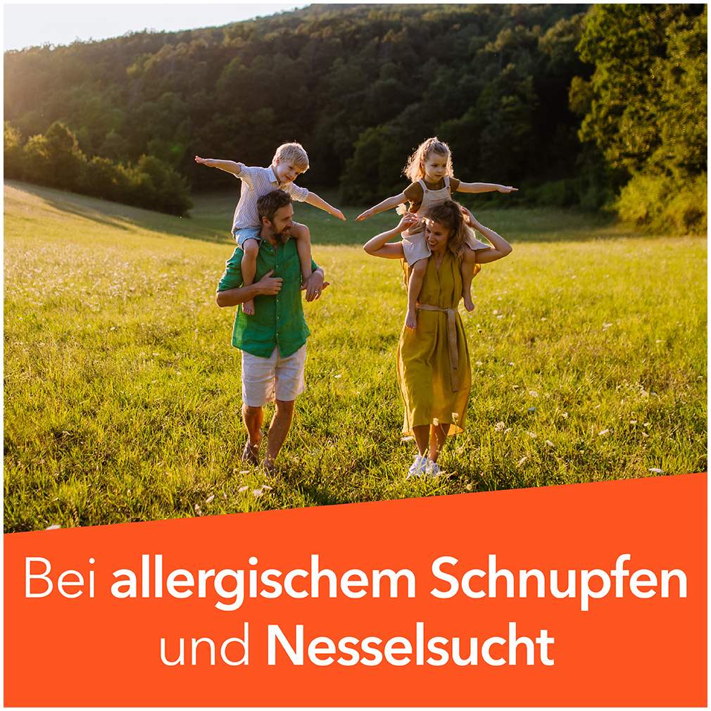 Cetirizin-ratiopharm bei Allergien 100 Filmtabletten