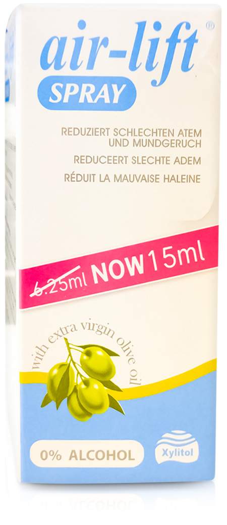 Air Lift Spray Gegen Mundgeruch 15 ml Sprühflasche