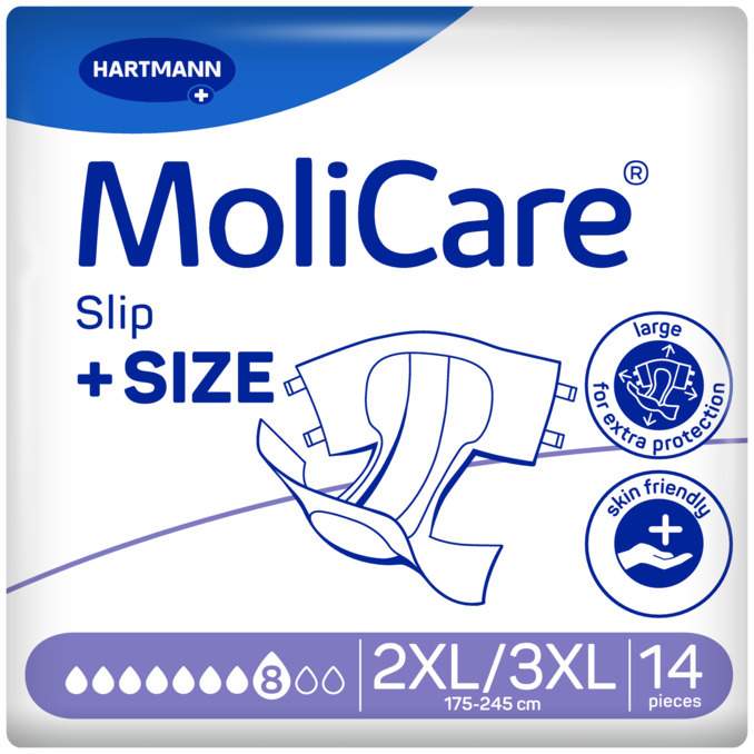 MoliCare Slip +Size 8 Tropfen 2XL-3XL