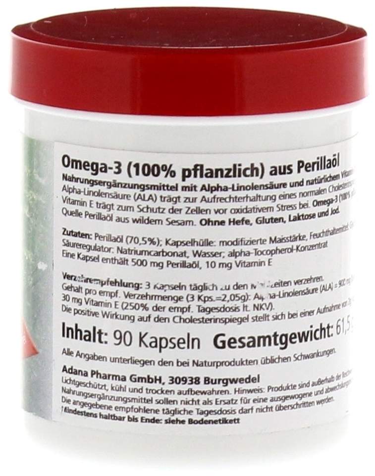 Omega 3 100% Pflanzlich Gerimed Kapseln