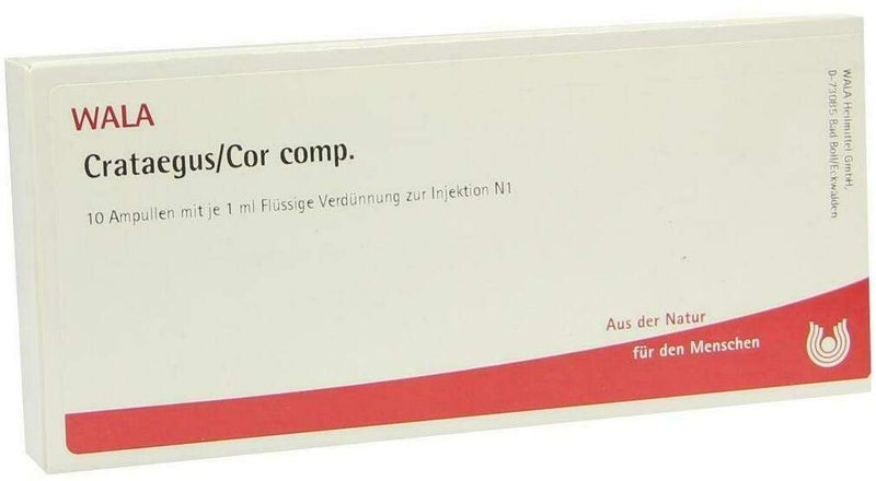 Wala Crataegus Cor Comp. 10 X 1 ml Ampullen